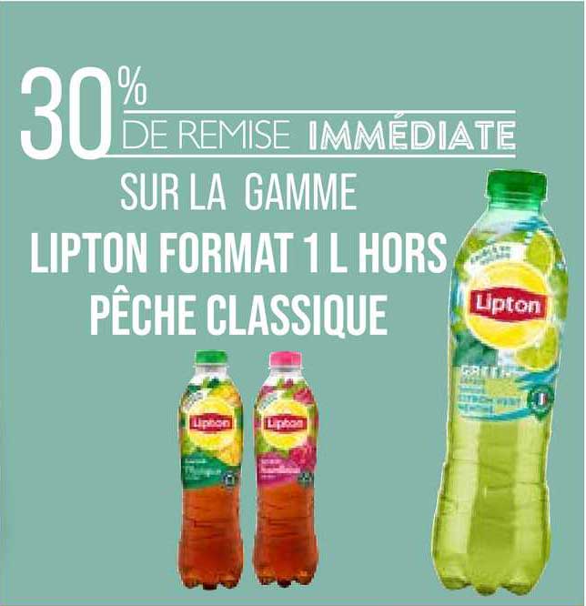 lipton format 1 l hors pêche classique