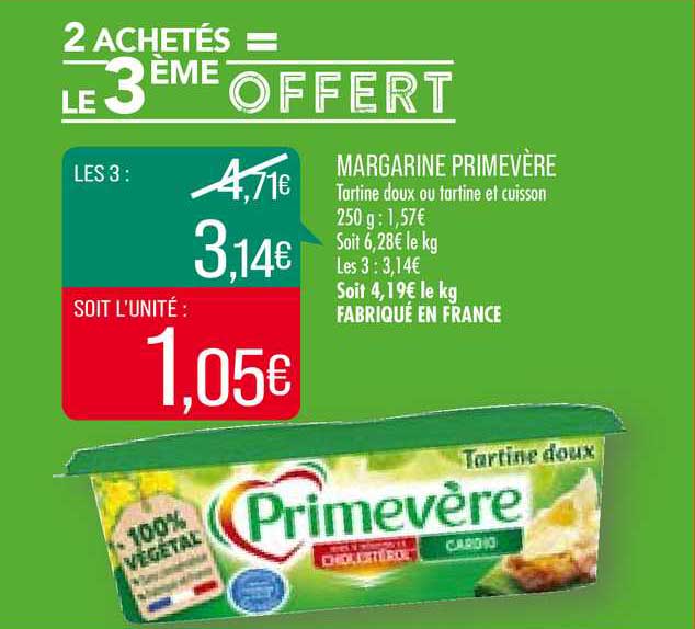 Margarine Primevère