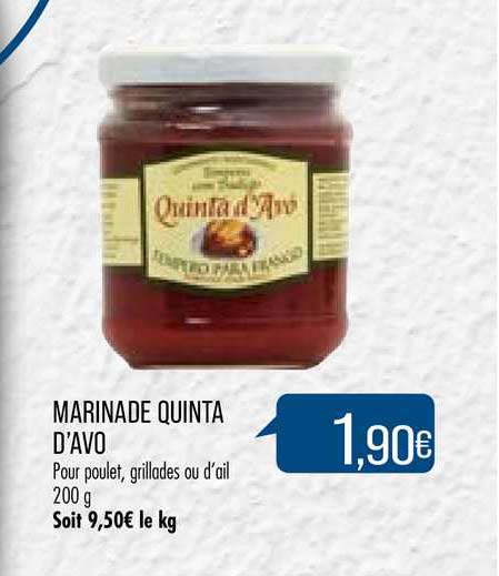 marinade quinta d'avo