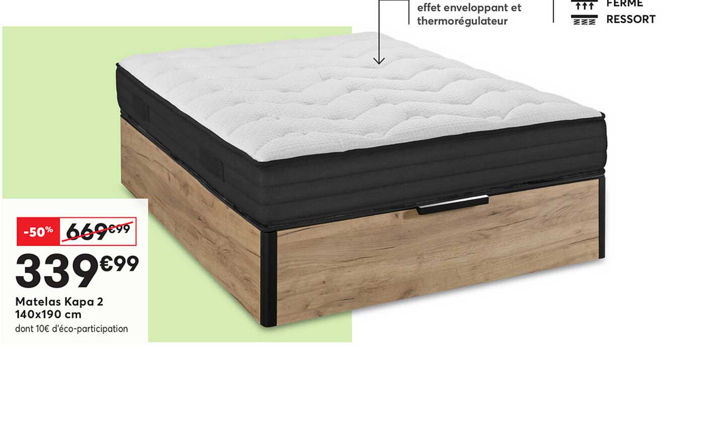 matelas kapa 2 140x190 cm