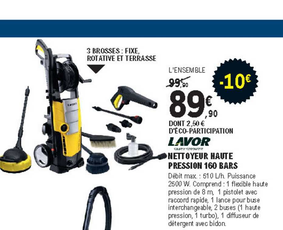 nettoyeur haute pression 160 bars