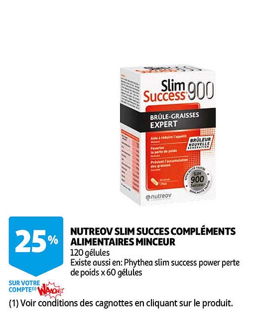 nutreov slim succes compléments alimentaires minceur