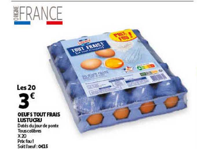 Oeufs Tout Frais Lustucru