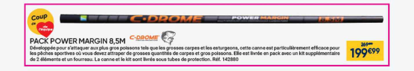 pack power margin 8.5m c-drome