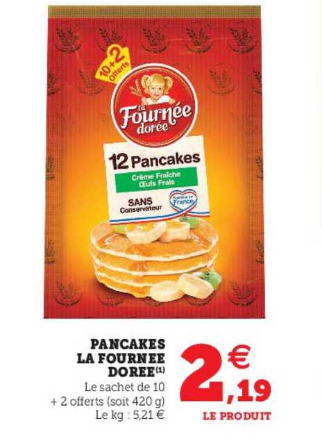 pancakes la fournée dorée