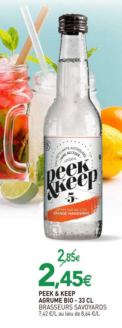 peek&keep agrume brasseurs savoyards