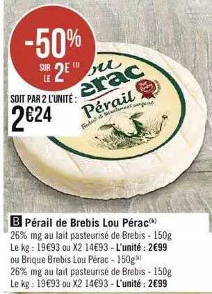 pérail de brebis lou pérac