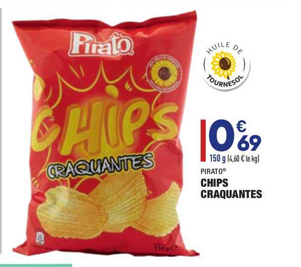 Pirato Chips Craquantes
