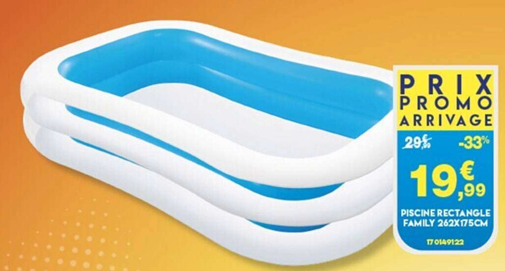 Piscine Rectangle Family 262 X 175 Cm