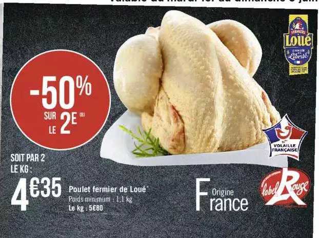 Poulet Fermier De Loué