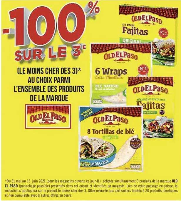 Produits De La Maque Old El Paso