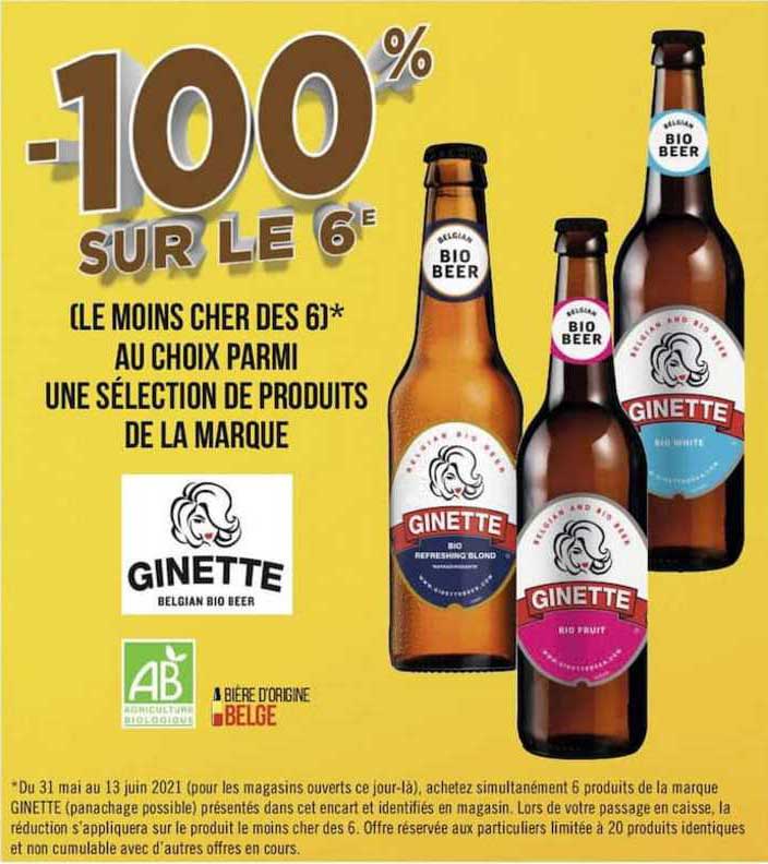 produits de la marque ginette
