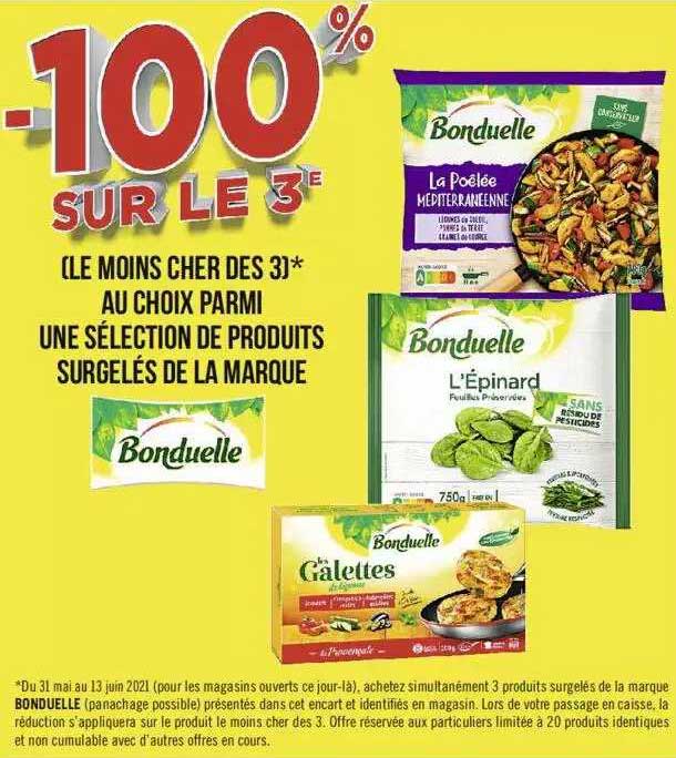 Produits Surgelés De La Marque Bonduelle