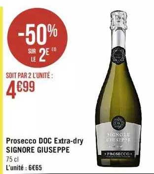 prosecco doc extra-dry signore giuseppe