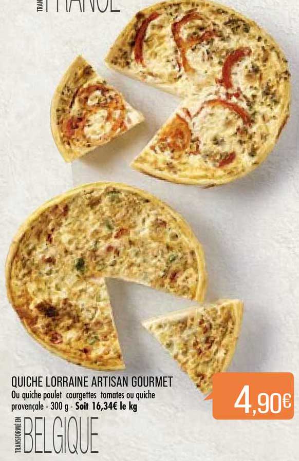 quiche lorraine artisan gourmet