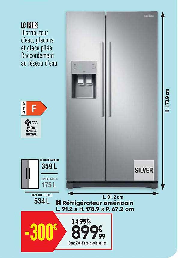 Réfrigérateur Américain