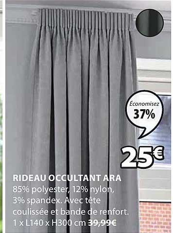 rideau occultant ara