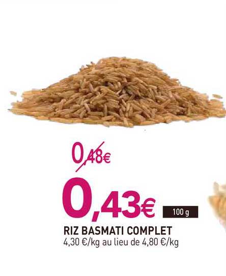 Riz Basmati Complet