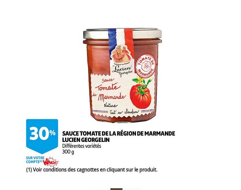 sauce tomate de la région de maramande lucien georgelin