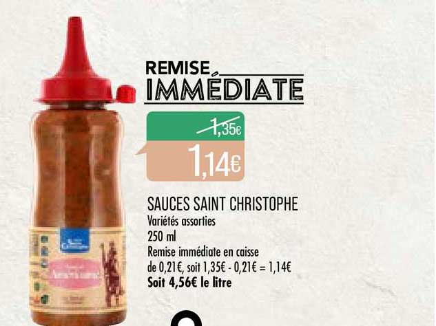 sauces saint christophe
