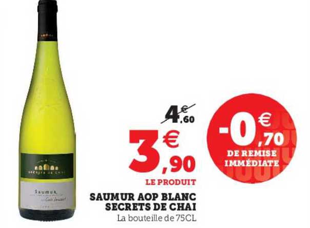 saumur aop blanc secrets de chai