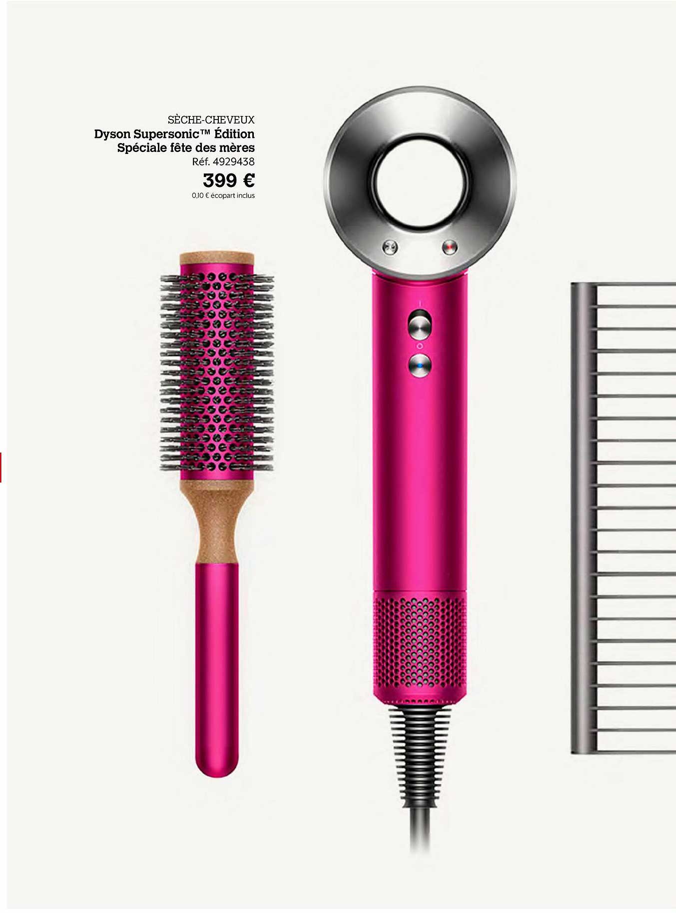 sèche-cheveux dyson supersonic édition spéciale fête de mères