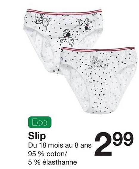 slip du 18 mois au 8 ans