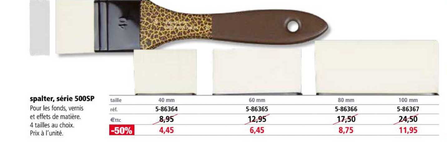 spalter série 500sp