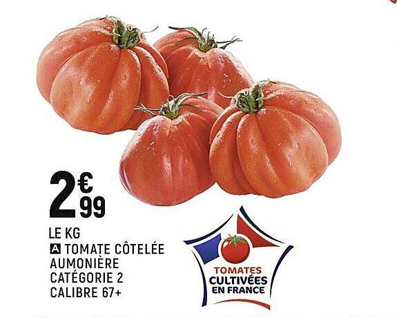 tomate côtelée aumonière