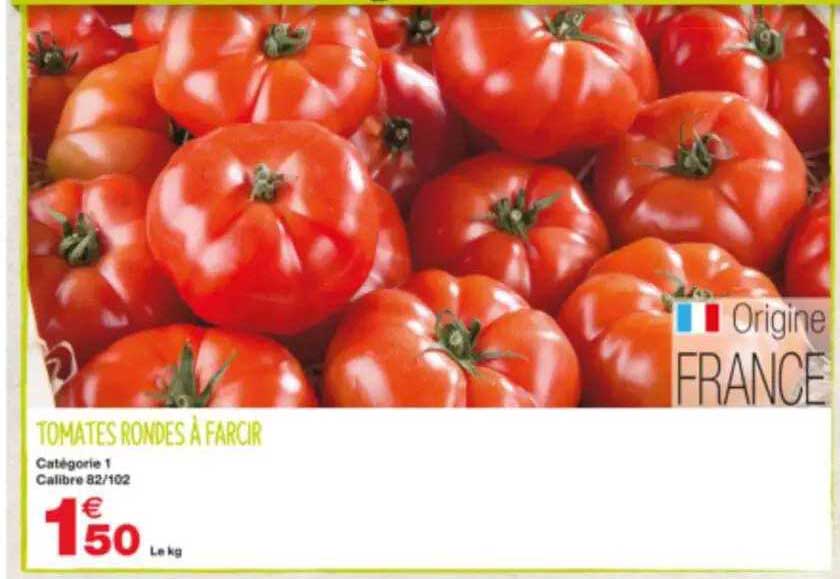Tomates Rondes à Farcir