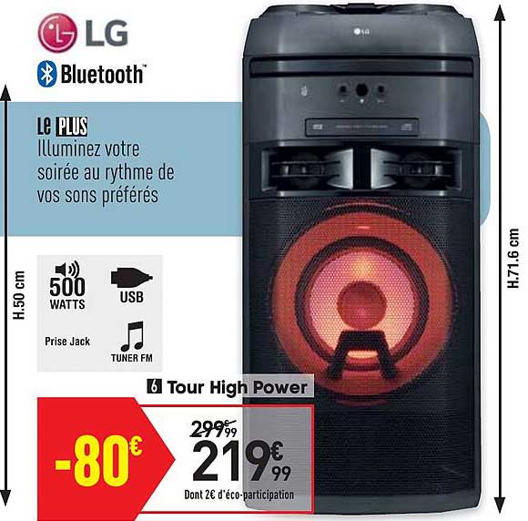 tour high power lg