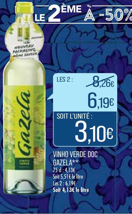 vinho verde doc gazela