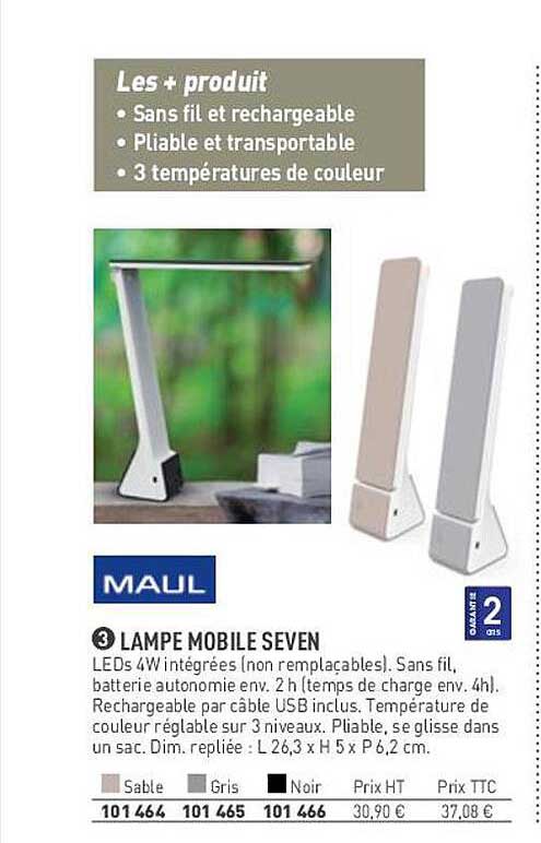 lampe mobile seven maul