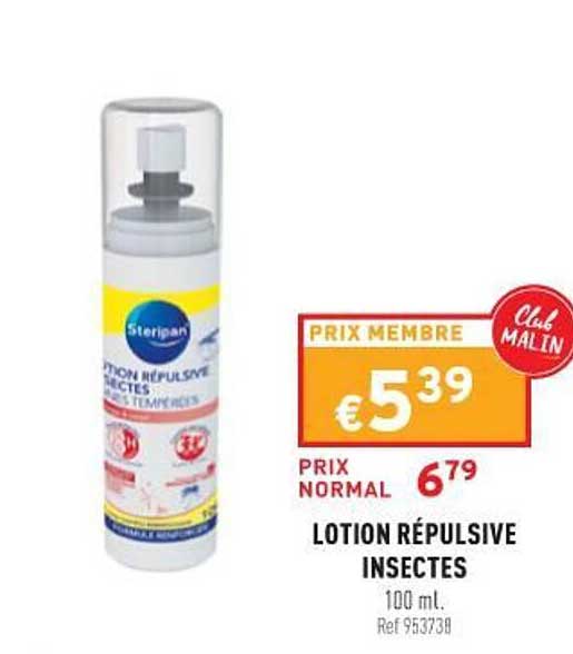 lotion répulsive insectes