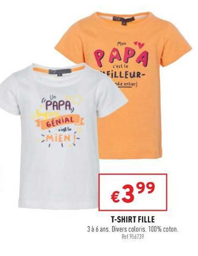 t-shirt fille