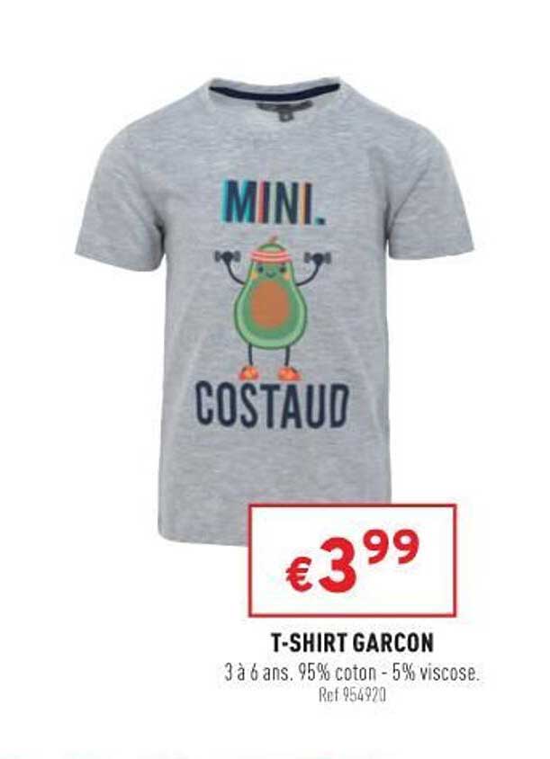 t-shirt garçon