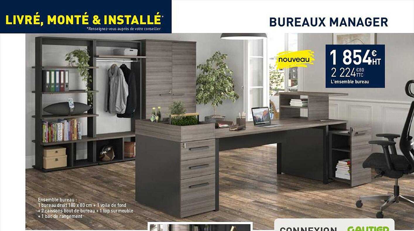 bureau manager : l'ensemble bureau