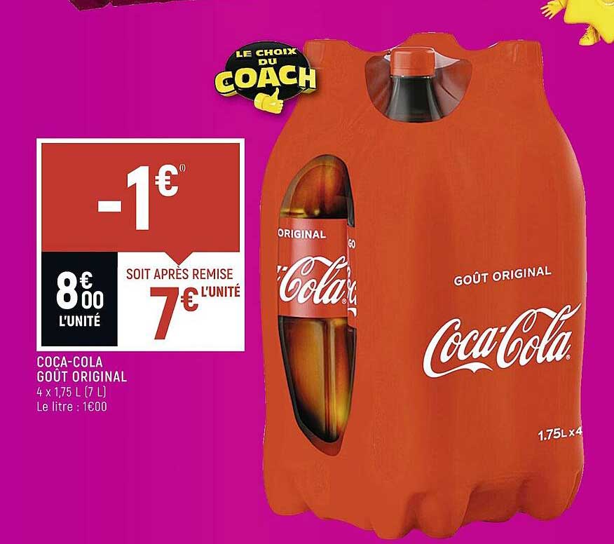 coca-cola goût original