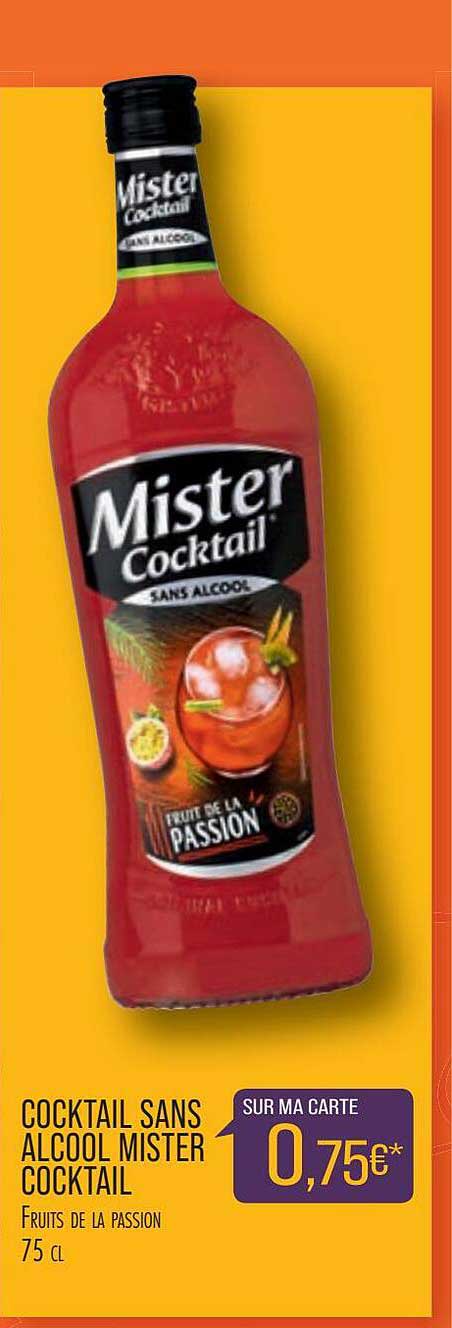 Cocktail Sans Alcool Mister Cocktail