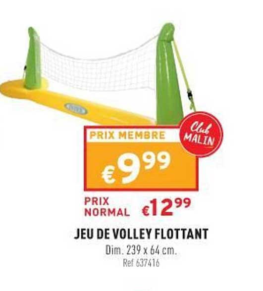 Jeu De Volley Flottant