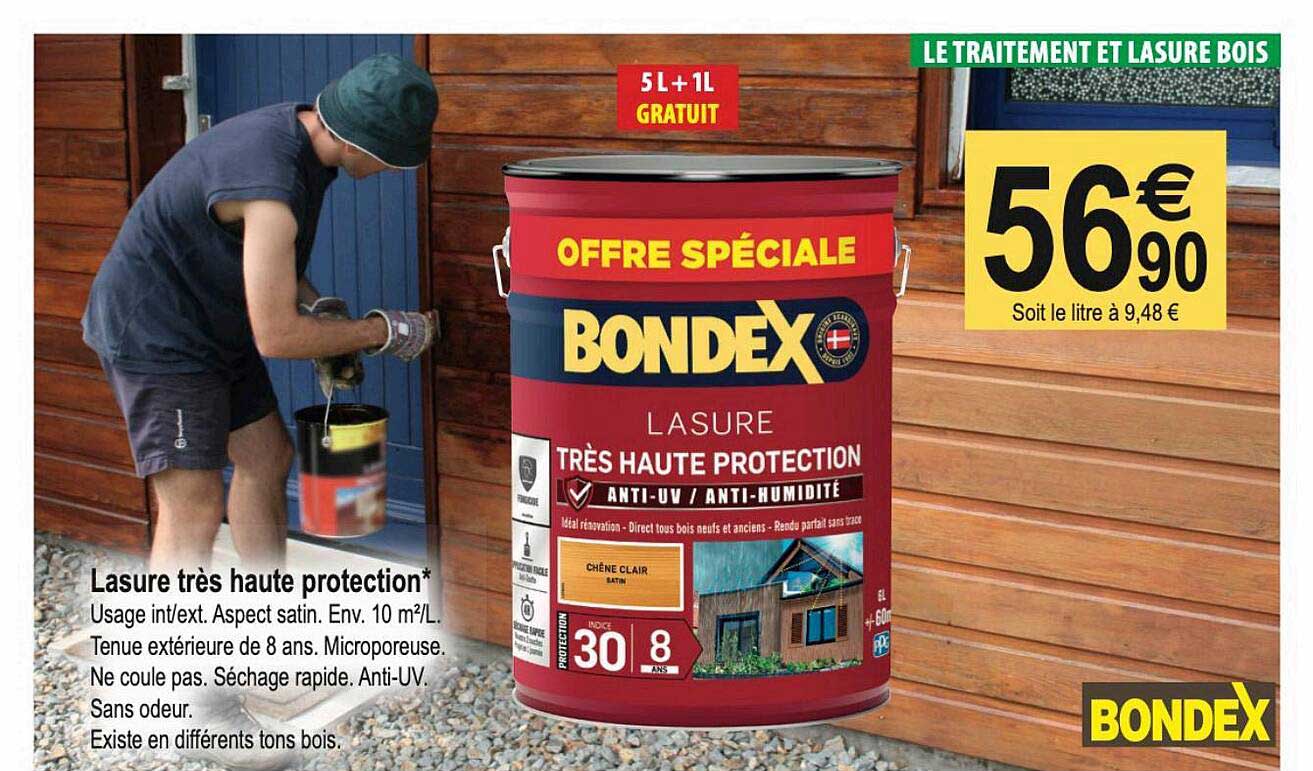 lasure très haute protection bondex