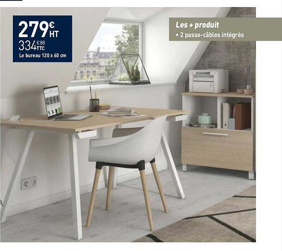 Le Bureau 120 X 60 Cm