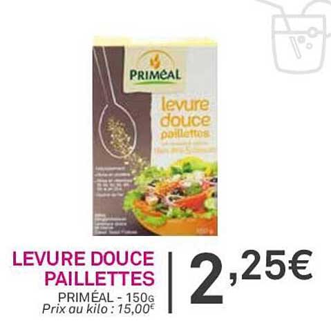 levure douce paillettes priméal