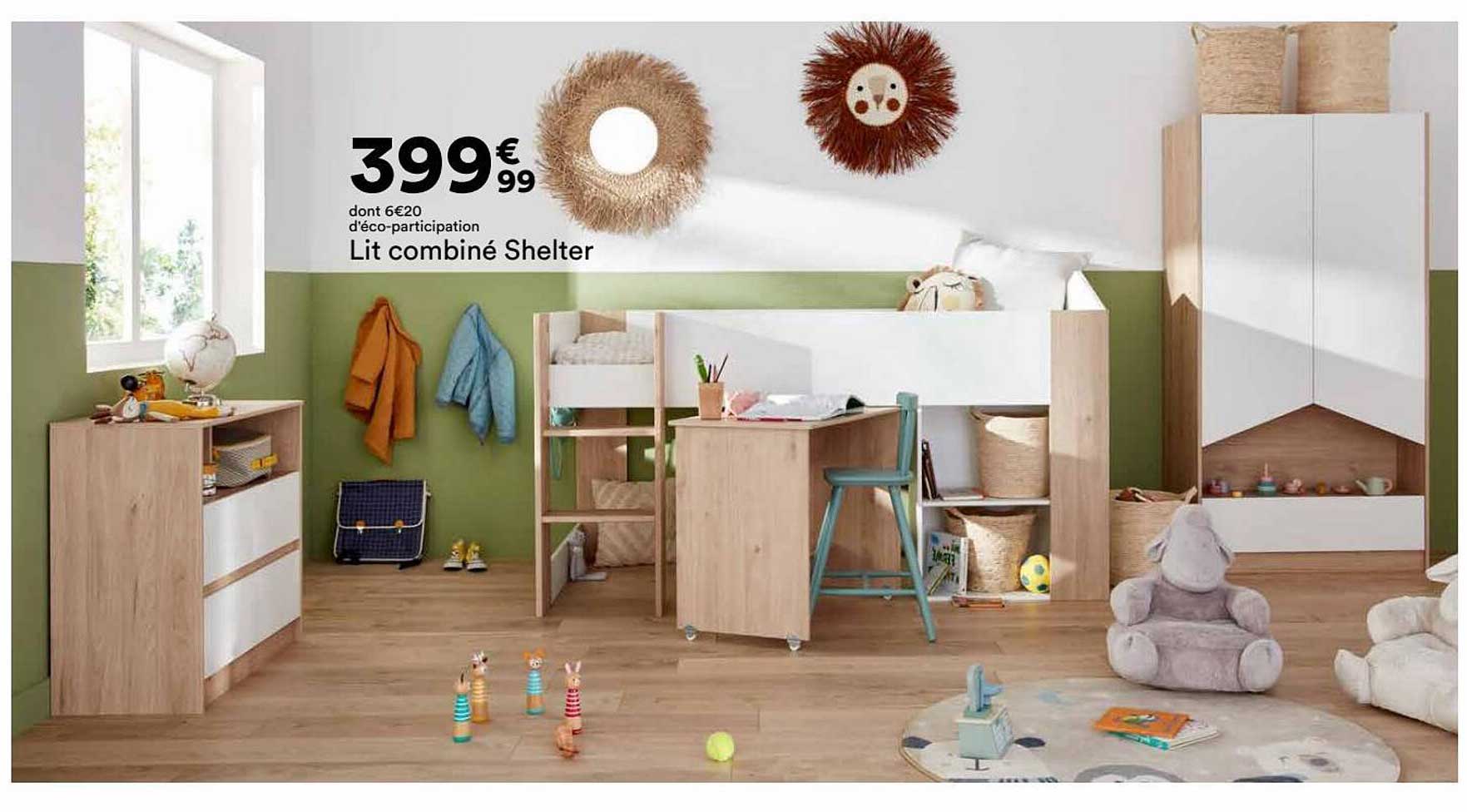 Lit Combiné Shelter