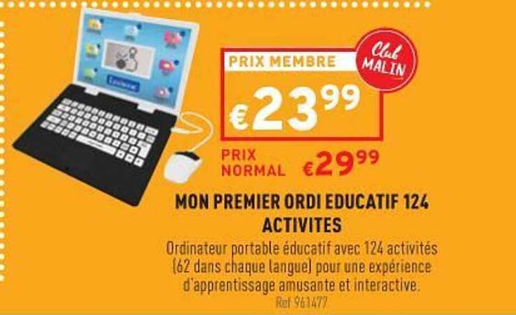 mon premier ordi éducatif 124 activités