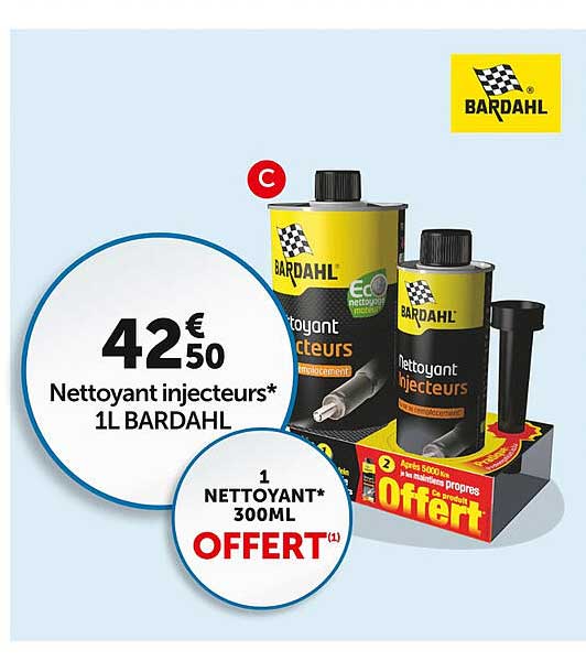 nettoyant injecteurs 1l bardahl