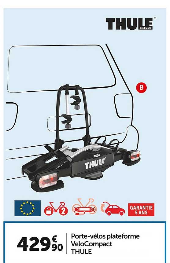 porte-vélos plateforme veloCompact thule