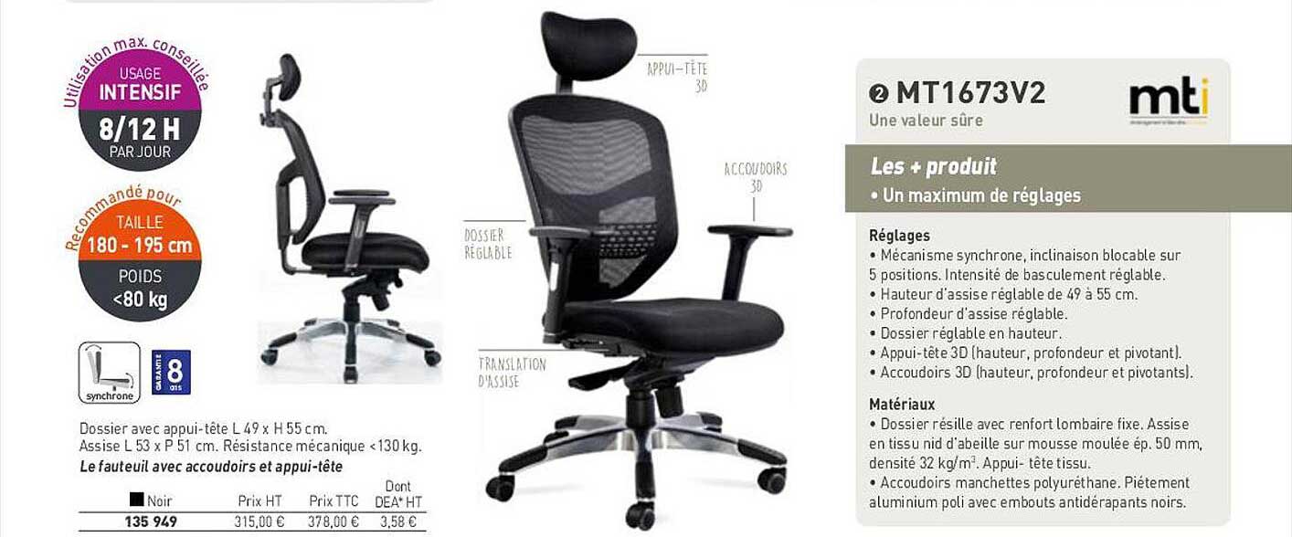 une valeur sûre mt1673v2 mti