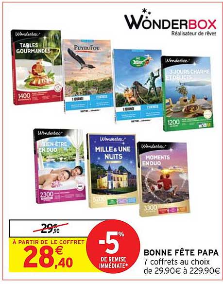 bonne fête papa wonderbox