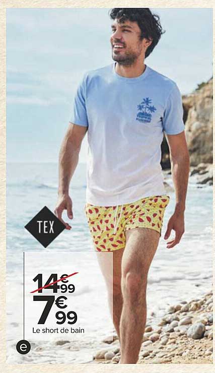 Le Short De Bain Tex